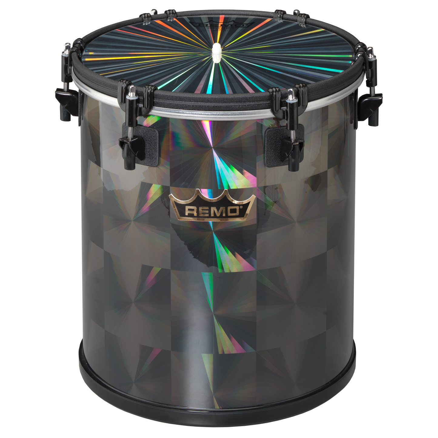 Remo Cuica, Tunable, 10" Diameter, 12" Depth, Black Matte Cuica Remo