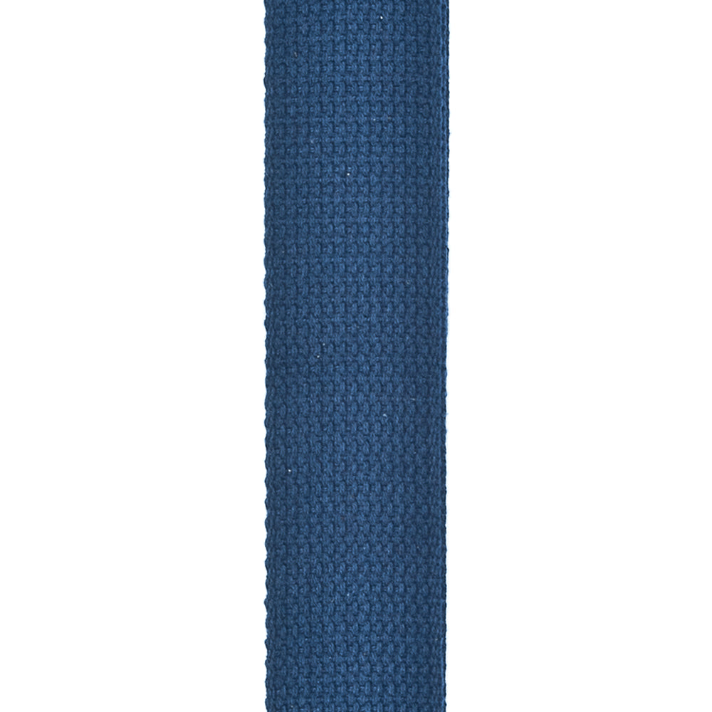 D'Addario COTTON GUITAR STRAP Blue Guitar Straps D'Addario