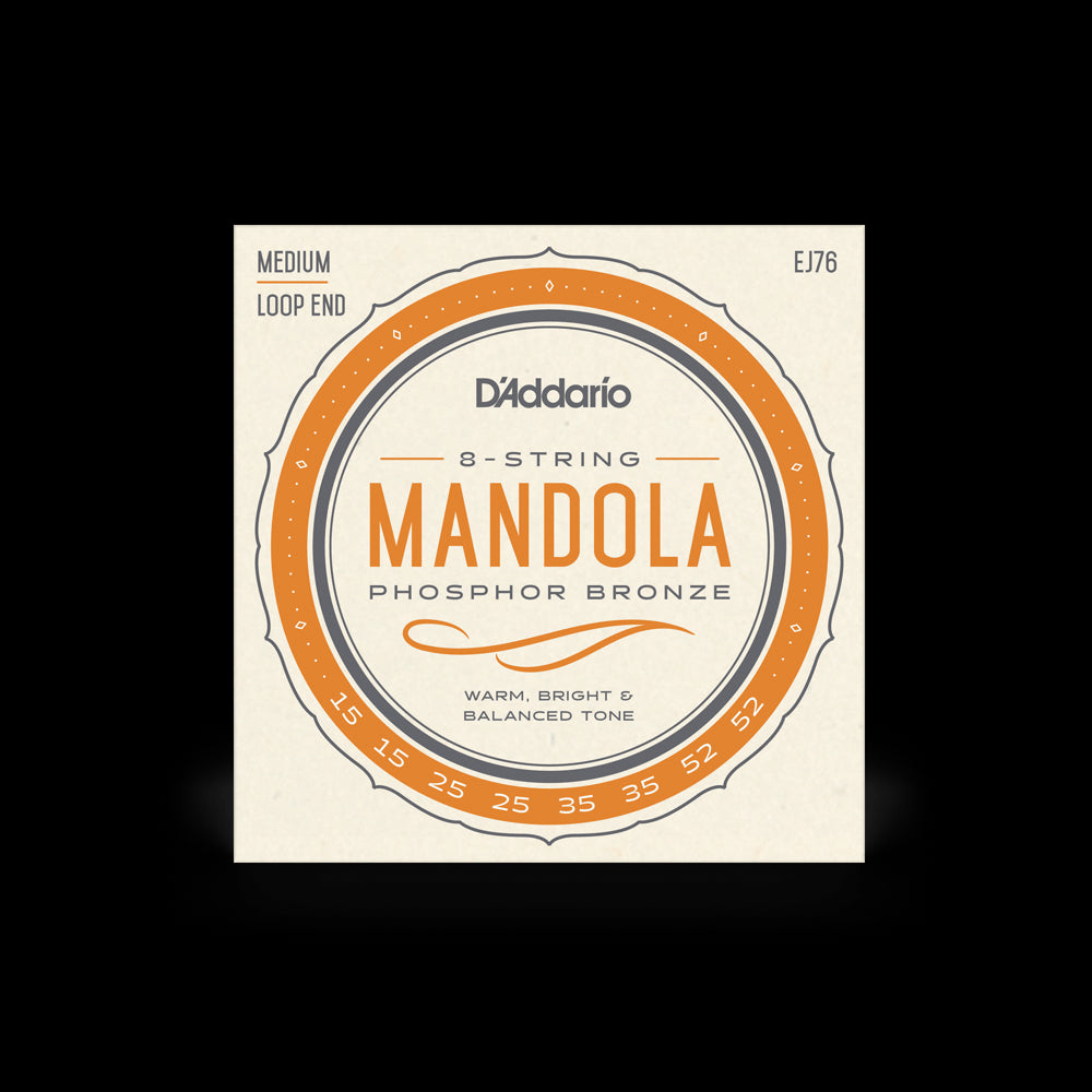 D'Addario Mandola Phosphor Bronze Strings Accessories_Strings D'Addario