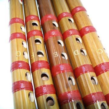 Chinese Traditional Handmade Dizi Bamboo Flute Flutes Lark in the Morning