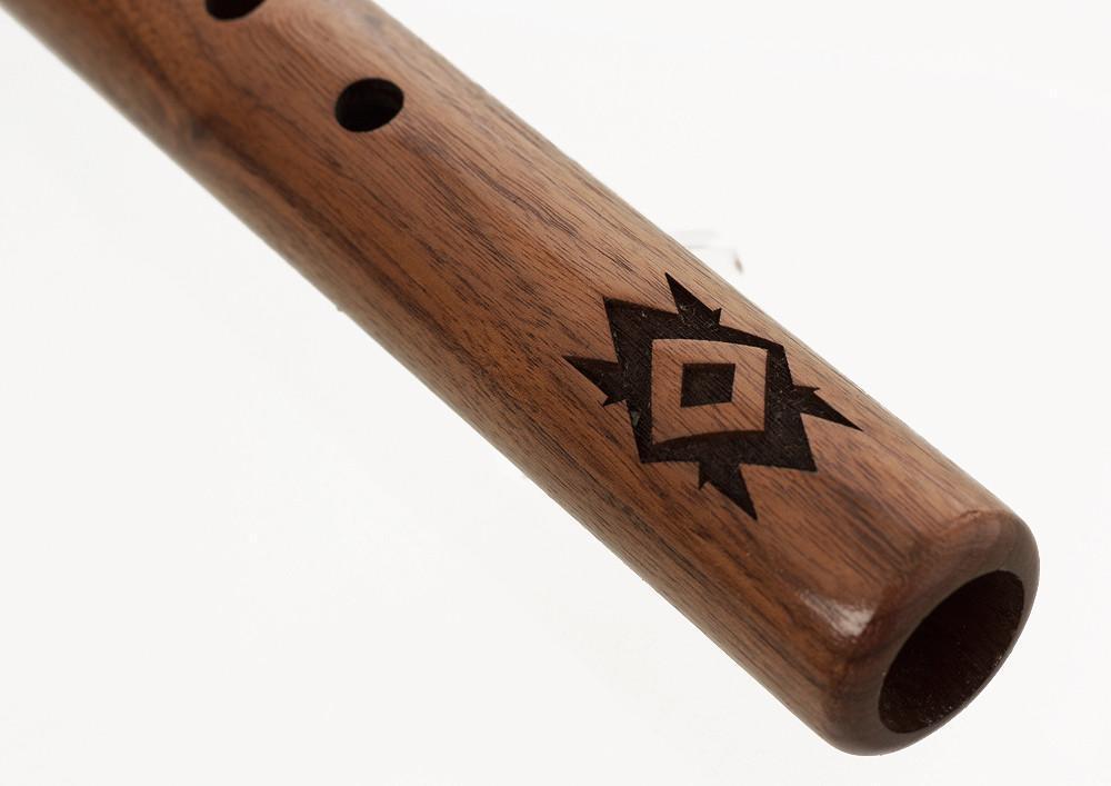 High Spirits Sparrow Hawk Walnut Native American Style Flute in A Native American Flutes High Spirits Flutes
