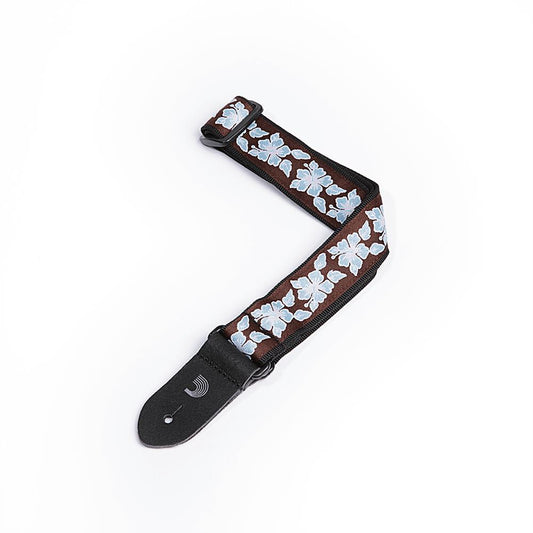 D'Addario Planet Waves Woven Ukulele Strap, Blue Aloha Guitar Straps D'Addario/Planet Waves