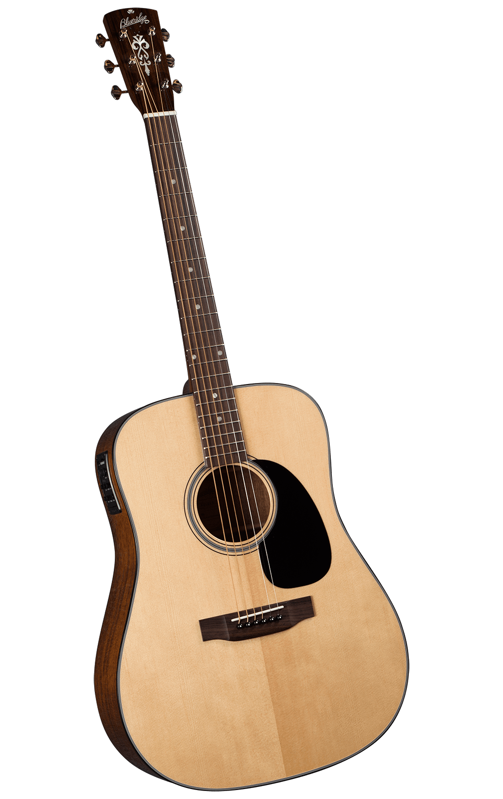 Blueridge Dreadnought Guitar with Electronics, BR-40E Guitars Blueridge