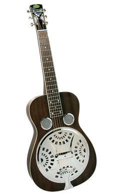 Regal RD-52 Artist Series Squareneck Black Lightning Resophonic Guitar – Translucent Black Guitars Lark in the Morning