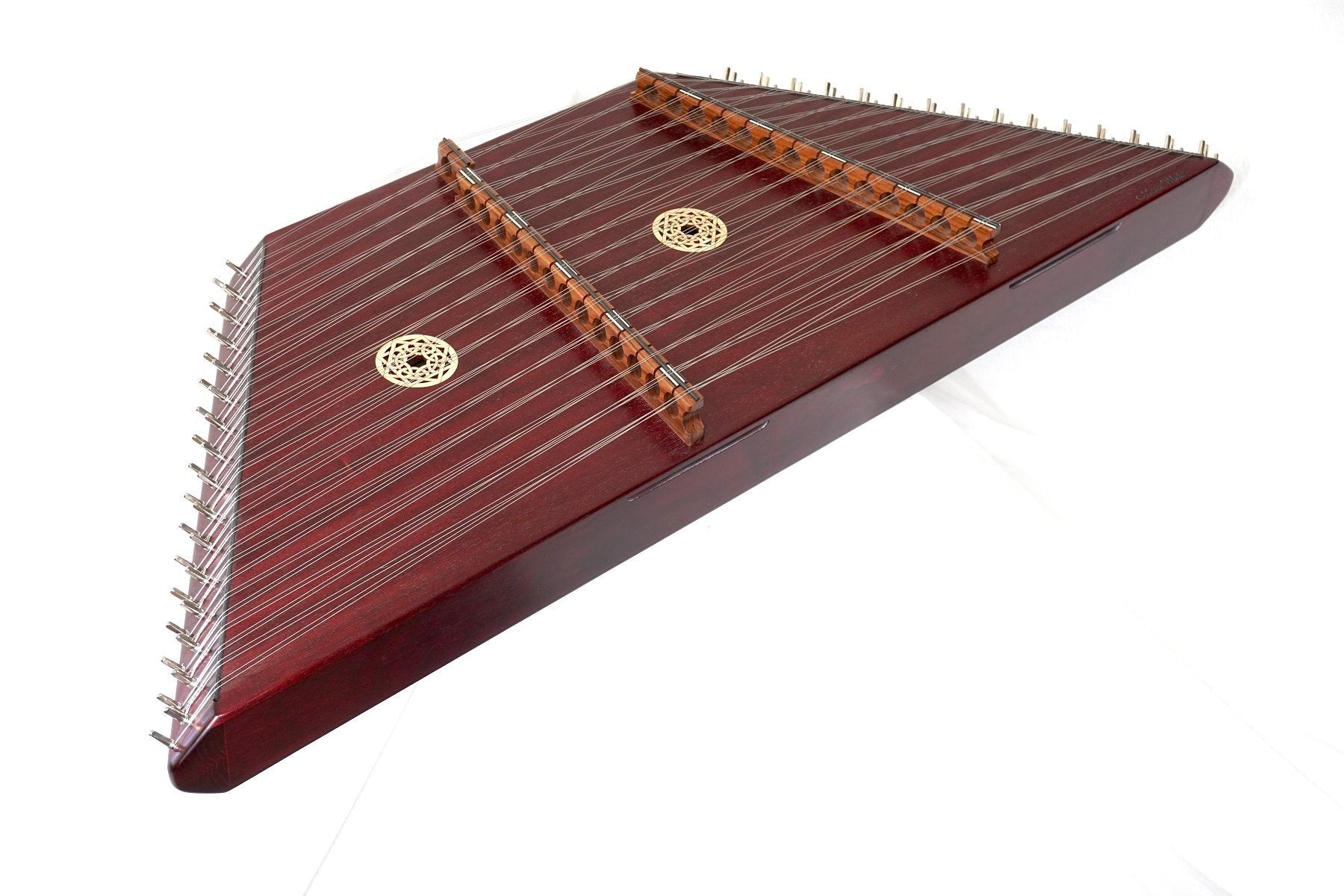 Master Works Hammered Dulcimer 16/15 Pioneer Package Hammered Dulcimers Master Works Brown Lightweight