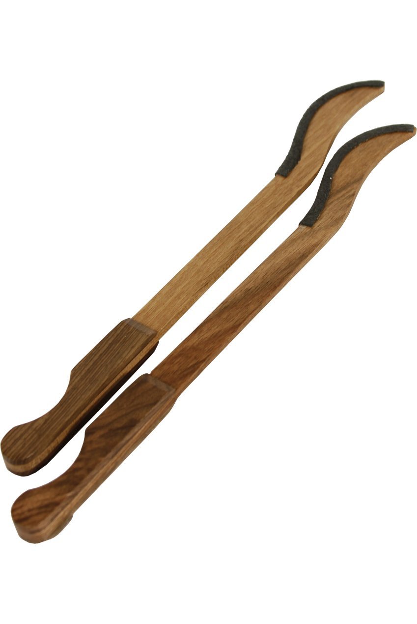 Roosebeck Dulcimer Hammers Walnut Leather Padded - Pair Hammered Dulcimer Hammers Roosebeck