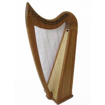 Stoney End Eve 22 String Harp Package, Walnut Harps Stoney End