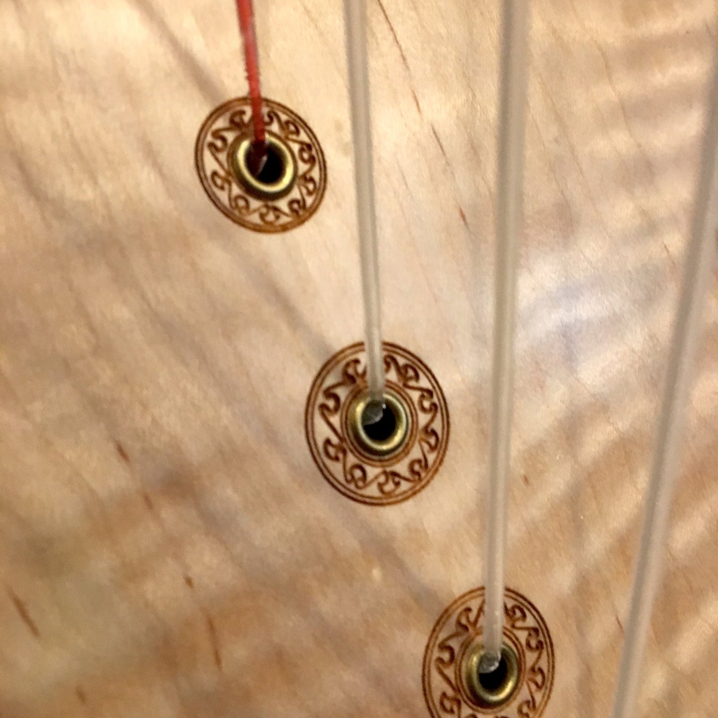 Triplett Christina 26 String Therapy Harp Walnut with Full Levers and Standing Bar Harps Triplett