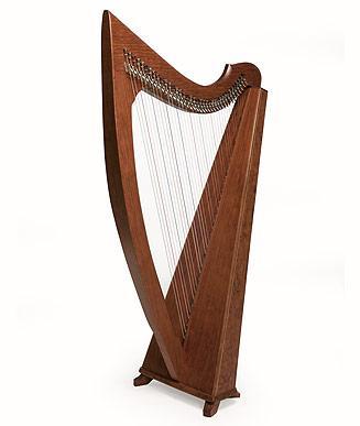Triplett Eclipse Harp w/ levers and case, 38 strings Harps Triplett