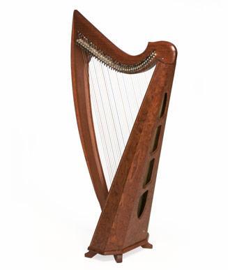 Triplett Eclipse Harp w/ levers and case, 38 strings Harps Triplett