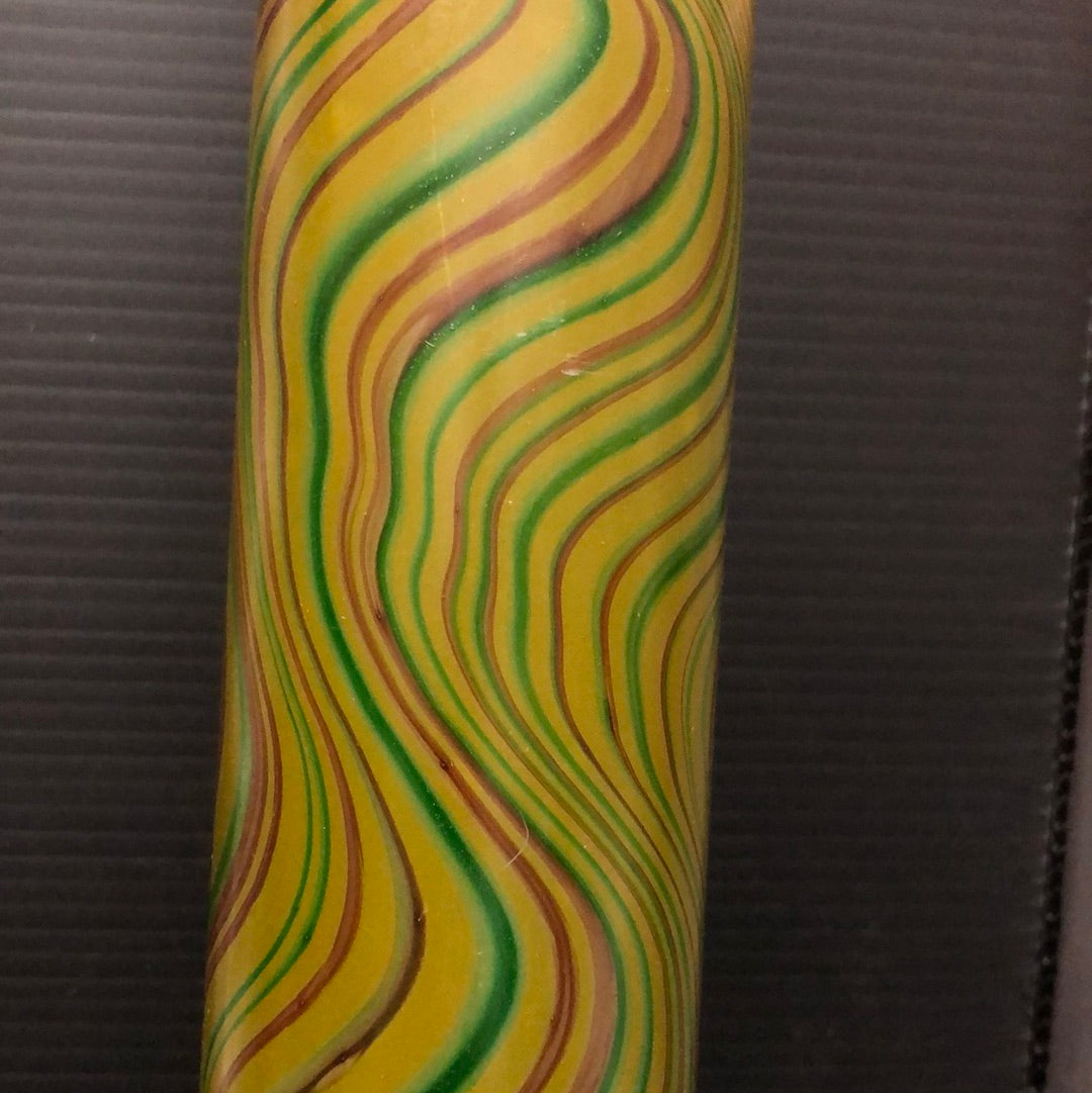 Toca Duro Didgeridoo, Large Horn - Green Swirl Didgeridoos Toca