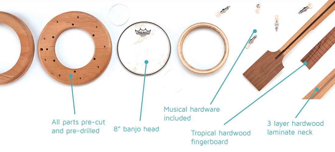 Mountain Banjo Kit Plucked Strings - Others Musicmakers