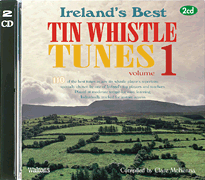 110 Ireland's Best Tin Whistle Tunes - Volume 1 2-CD Set Media Hal Leonard