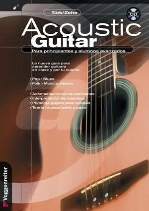 Acoustic Guitar, Spanish Edt., Book/CD Set Media Mel Bay