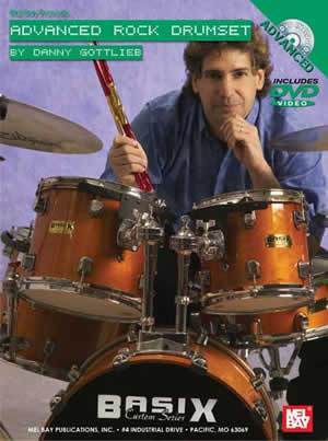 Advanced Rock Drumset  DVD/Chart Set Media Mel Bay