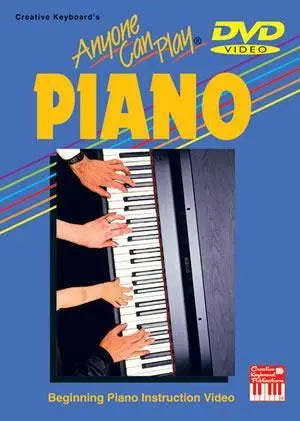 Anyone Can Play Piano DVD Media Mel Bay