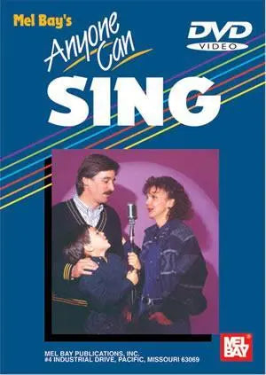 Anyone Can Sing DVD Media Mel Bay