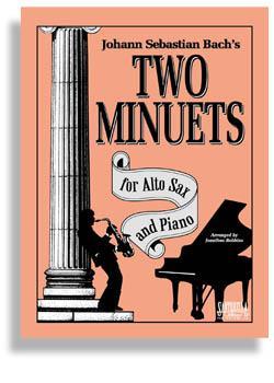Bach's Two Minuets for Alto Sax & Piano Media Santorella