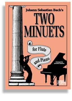 Bach's Two Minuets for Flute & Piano Media Santorella