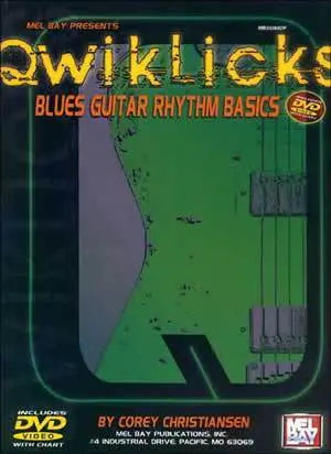 Blues Guitar Rhythm Basics DVD/Chart Set Media Mel Bay