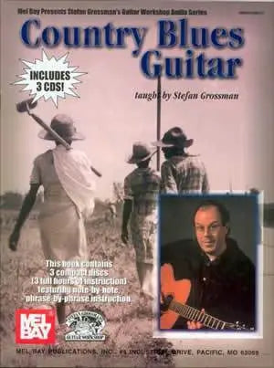 Country Blues Guitar Book/3-CD Set Media Mel Bay