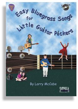 Easy Bluegrass Songs for Little Guitar Pickers with CD Media Santorella