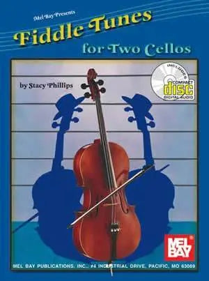 Fiddle Tunes for Two Cellos Book/CD Set Media Mel Bay