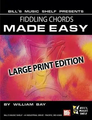 Fiddling Chords Made Easy, Large Print Edition Media Mel Bay