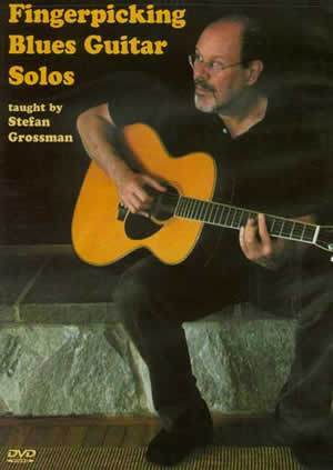 Fingerpicking Blues Guitar Solos DVD Media Mel Bay