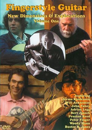 Fingerstyle Guitar: New Dimensions & Explorations Volume 1 DVD Media Mel Bay