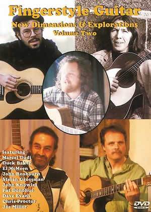 Fingerstyle Guitar: New Dimensions & Explorations Volume 2 DVD Media Mel Bay