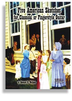 Five American Sketches for Guitar Media Santorella