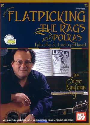 Flatpicking the Rags and Polkas  Book/CD Set Media Mel Bay