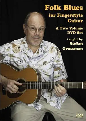 Folk Blues For Fingerstyle Guitar 2-DVD Set Media Mel Bay