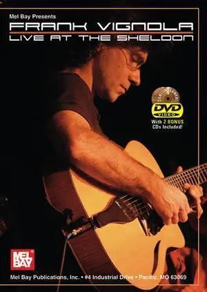 Frank Vignola - Live At The Sheldon DVD/CD Set Media Mel Bay