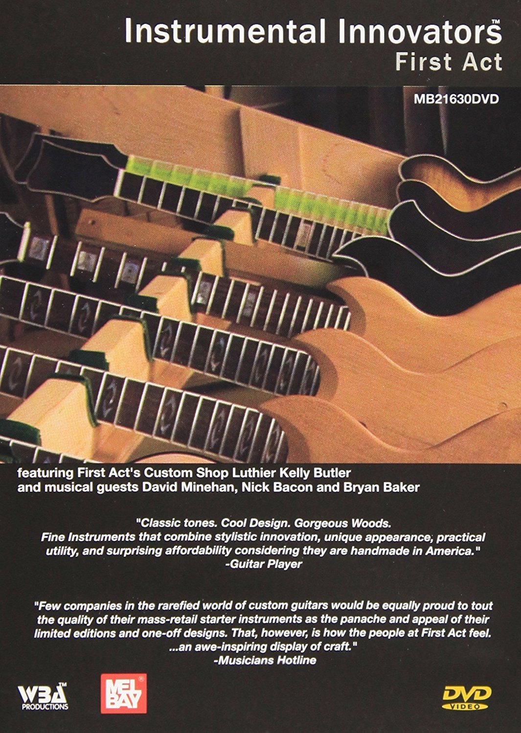 Instrumental Innovators: Episode 7, First Act DVD Media Mel Bay