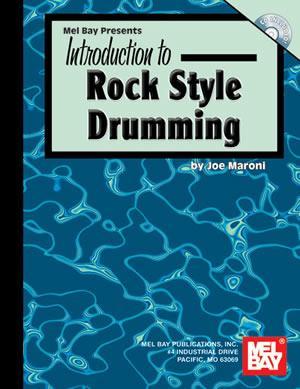 Introduction to Rock Style Drumming Book/CD Set Media Mel Bay