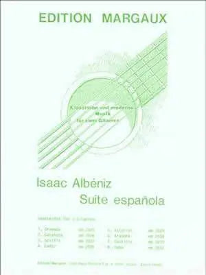 Isaac Albeniz: Cuba (No. 8 from Suite espanola) arranged for 2 guitars Media Mel Bay