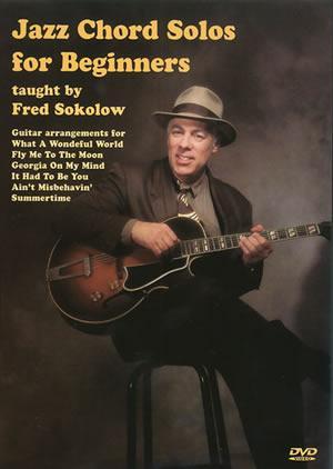 Jazz Chord Solos for Beginners DVD Media Mel Bay