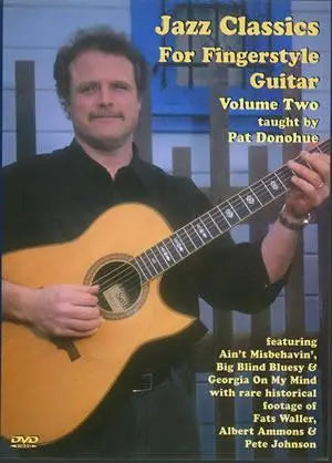 Jazz Classics for Fingerstyle Guitar, Volume 2 DVD Media Mel Bay