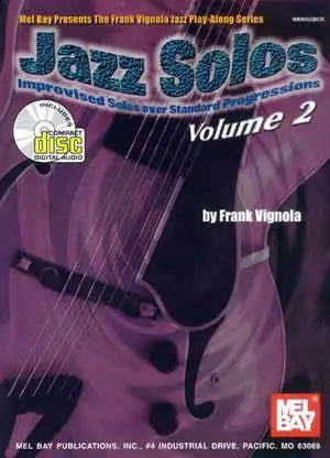 Jazz Solos, Volume 2 Book/CD Set Media Mel Bay