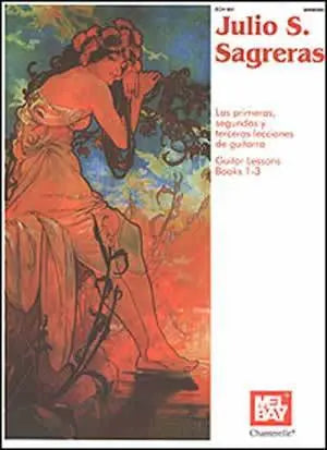 Julio S. Sagreras Guitar Lessons Book 1-3 Media Mel Bay