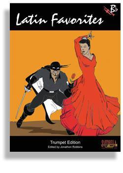 Latin Favorites for Trumpet with CD Media Santorella
