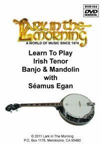 Learn to Play Irish Tenor Banjo & Mandolin DVD Media Lark in the Morning