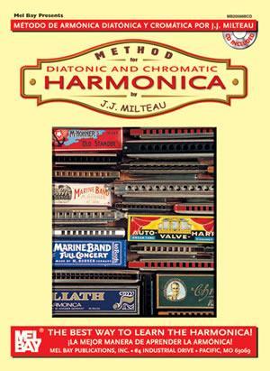 Method for Diatonic and Chromatic Harmonica Book/CD Set Media Mel Bay
