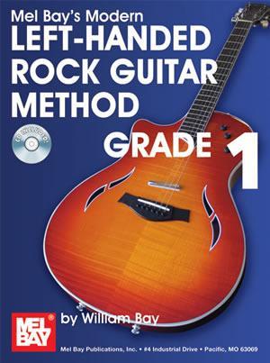 Modern Left-Handed Rock Guitar Method Grade 1  Book/CD Set Media Mel Bay
