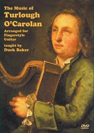 Music of Turlough O'Carolan (Arranged for Fingerstyle Guitar) DVD Media Mel Bay