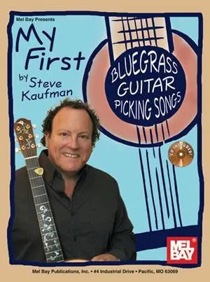 My First Bluegrass Guitar Picking Songs Book/CD Set Media Mel Bay