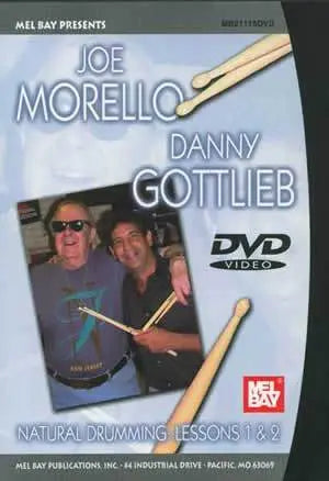 Natural Drumming: Lessons 1 & 2 DVD Media Mel Bay