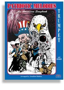 Patriotic Melodies for Trumpet with CD Media Santorella